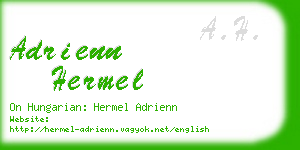 adrienn hermel business card